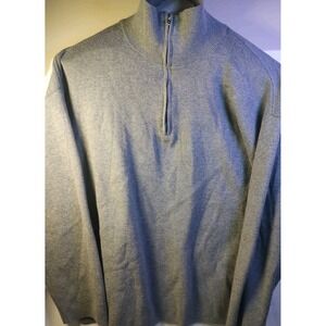 Merokeey Mens Large *50% Viscose 50% Polyester* 1/4 Zip Very‎ Soft Breathable